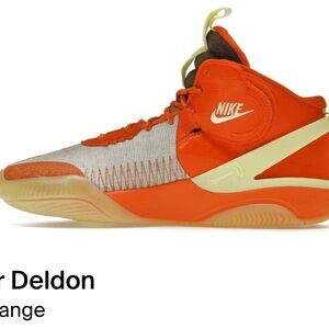 Brand new never out of the box Nike Air Deldon safety orange men’s size 11